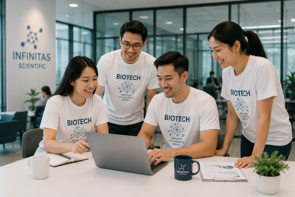 product tshirt biotech company