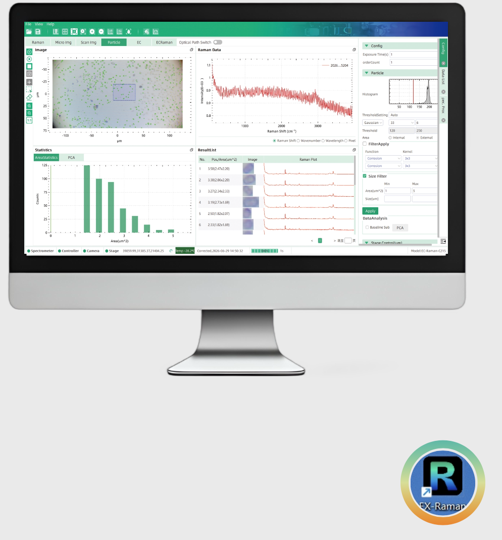 jayitec ec raman software